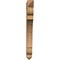 Ekena Millwork Olympic Arts & Crafts Rough Sawn Bracket, Western Red Cedar, 4"W x 32"D x 40"H BKT04X32X40OLY03RWR - alternate 3